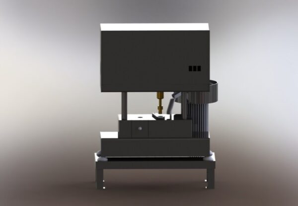 دستگاه تست استحکام فشاری گندله با تغذیه اتوماتیک، PLC و لودسل تا 2000 کیلوگرم نیرو