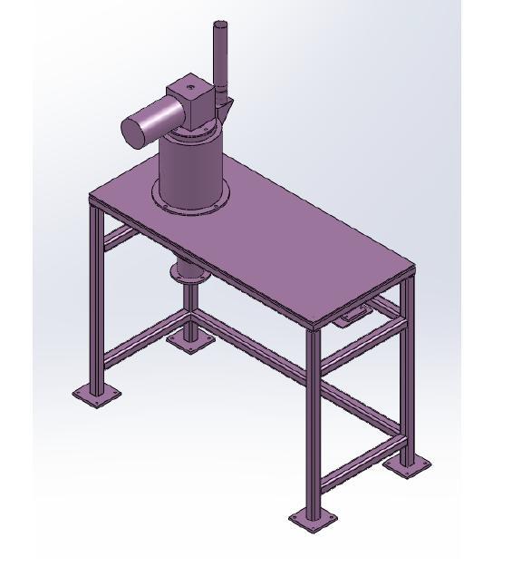 هموژنایزر آزمایشگاهی 11 لیتری خشک با تخلیه پنوماتیک دانش فراوران تجهیز آراسته