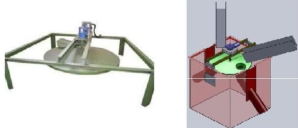 نمونه گیر پالپ صفحه ای دوار