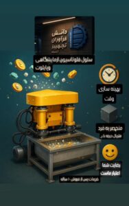 سلول فلوتاسیون 25 لیتری نیمه صنعتی 